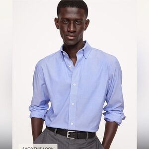 Men’s Banana Republic Organjc Cotton Untucked Standard Fit Button Down